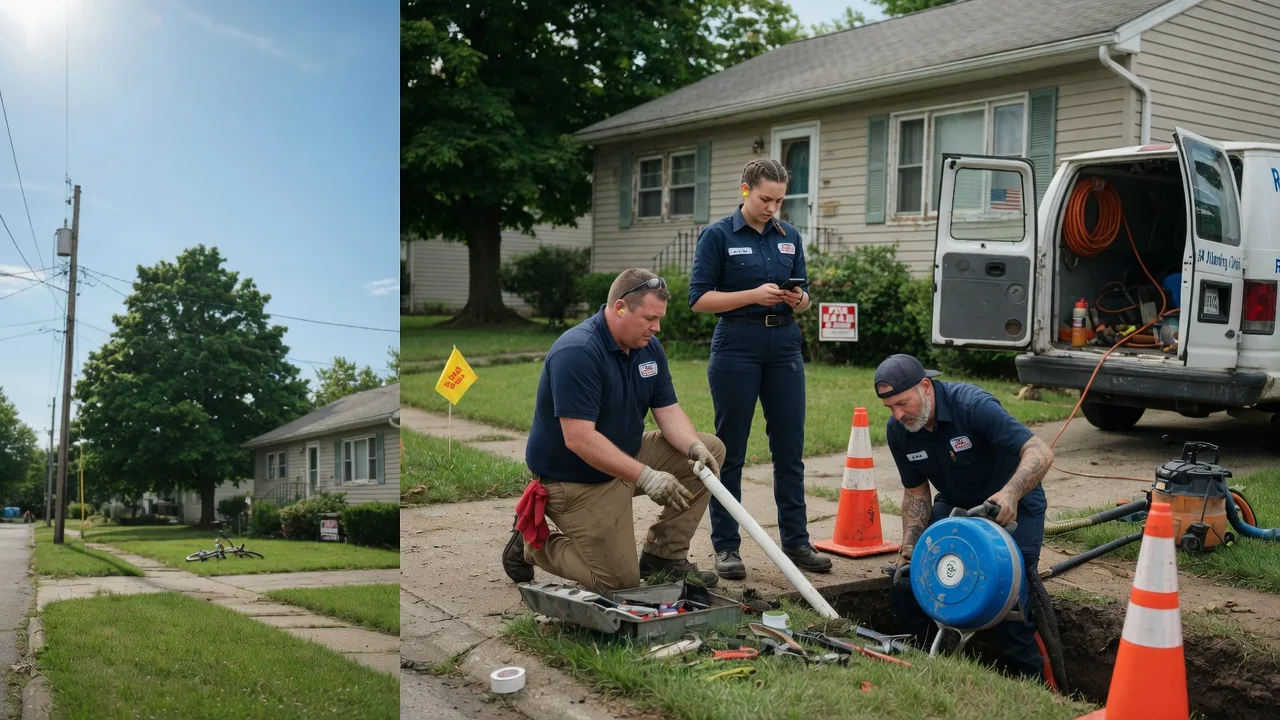 Sewer Line Repair in New Athens, IL near me